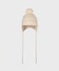 FALLETT Pom-Pom Earmuffs Ivory