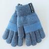 Newcomer Offer - Save 5 Yuan: Kids' Autumn/Winter Fingerless Knitted Velvet Gloves - Cute & Warm