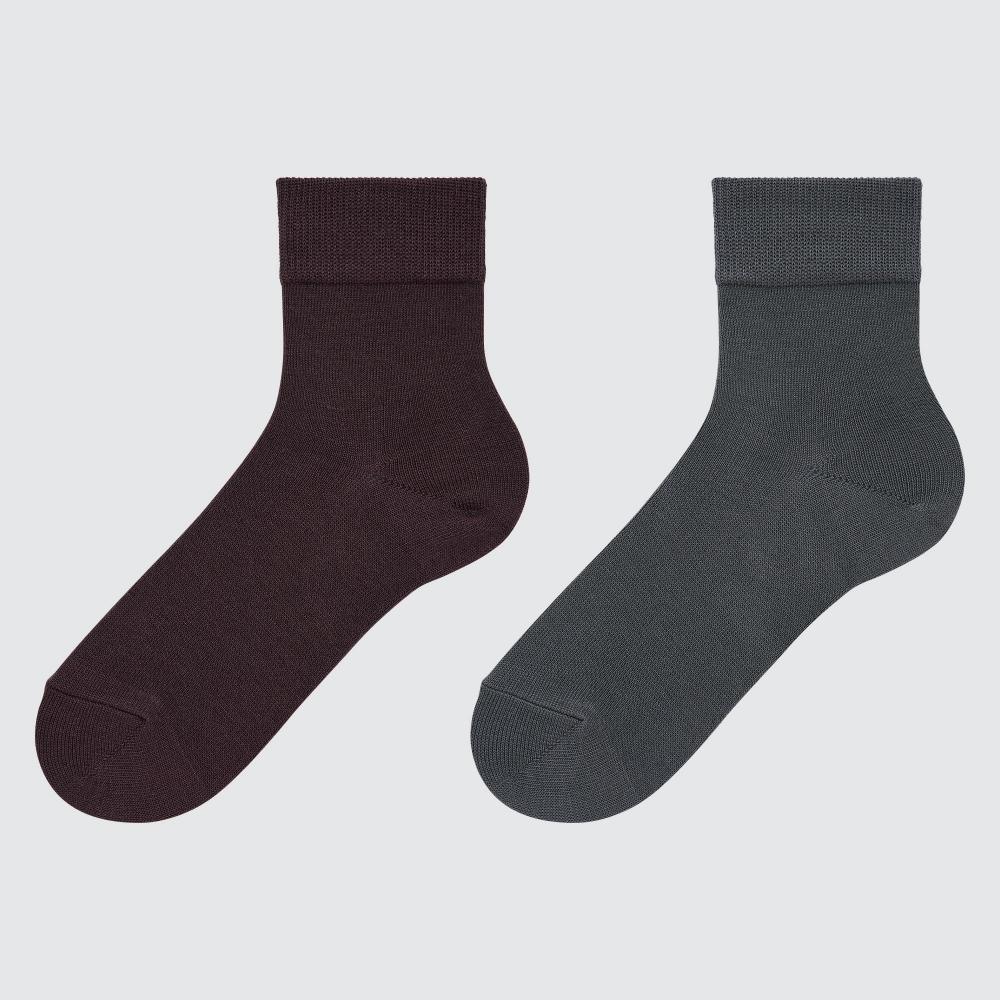 

Носки UNIQLO JAPAN Heat Tech (Crew Relax, 2 пары)