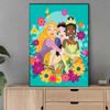 DIY Diamond Painting Beautiful Princesses Cross Stitch Kit Mosaic Art Diamond Painting Full Circle Diamond Home Decoration