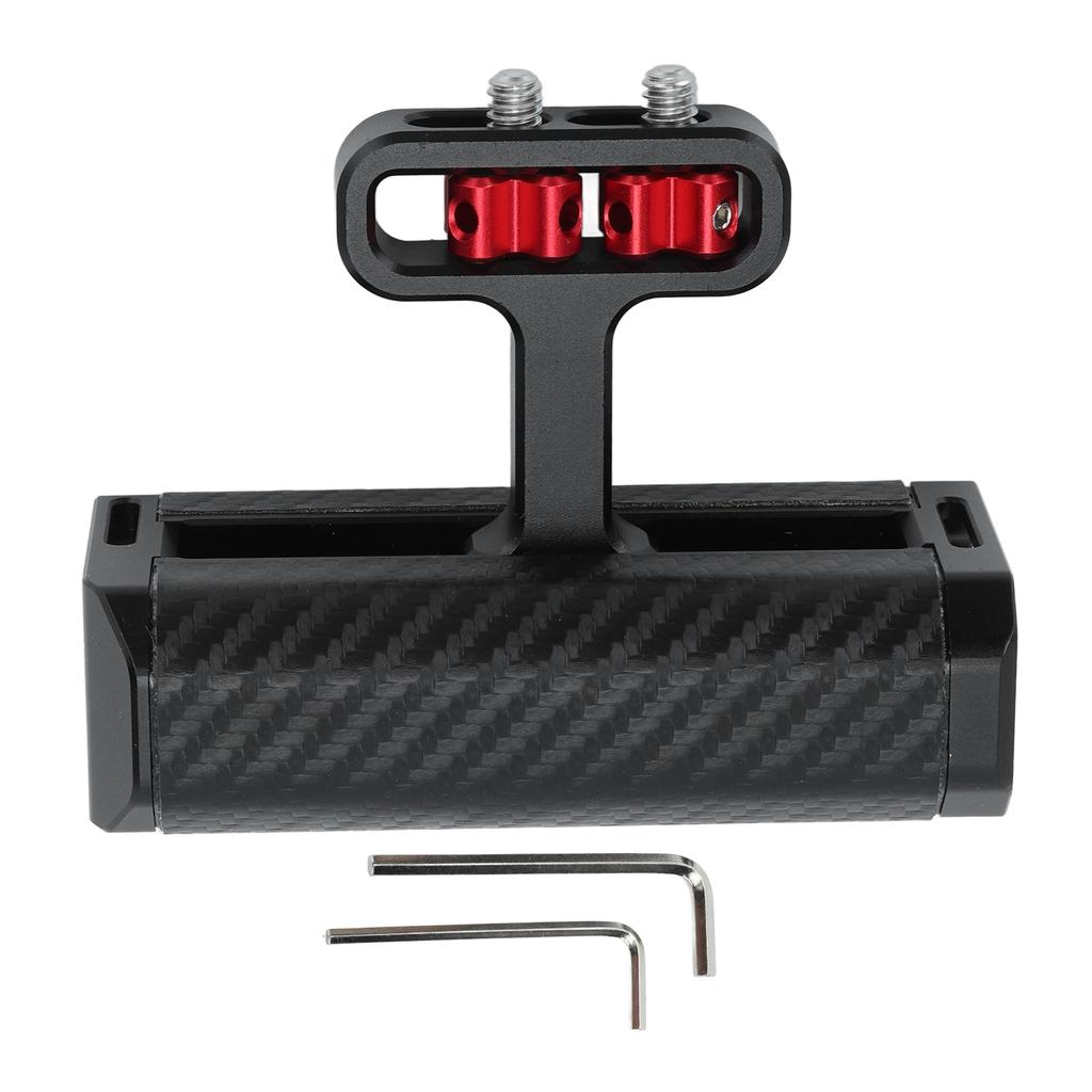 Camera Side Handle Aluminum Alloy Height Adjustable 14 Thread Anti Slip Camera Handle Grip