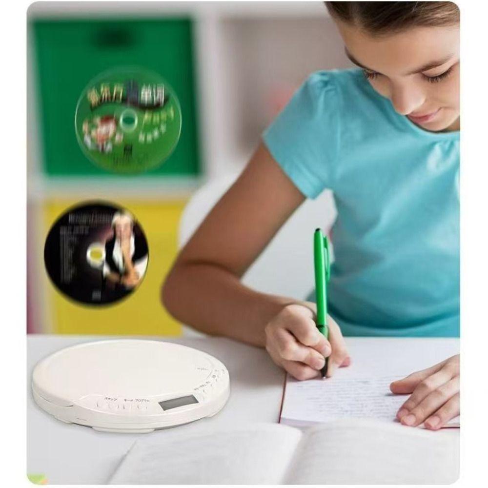 Hochwertiger Sound Tragbarer CD-Player USB-Anschluss Musik-Player Bluetooth-Player Intelligentes Lernen