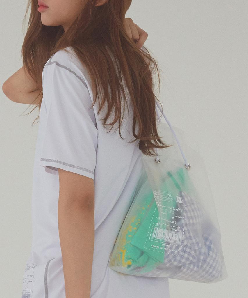 Woozo 18 Ss 43 Clear Bag (White)