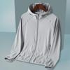 Unisex UPF50+ Anti-UV Hooded Jacket - Lightweight Breathable Sun Protection for Outdoor Activities