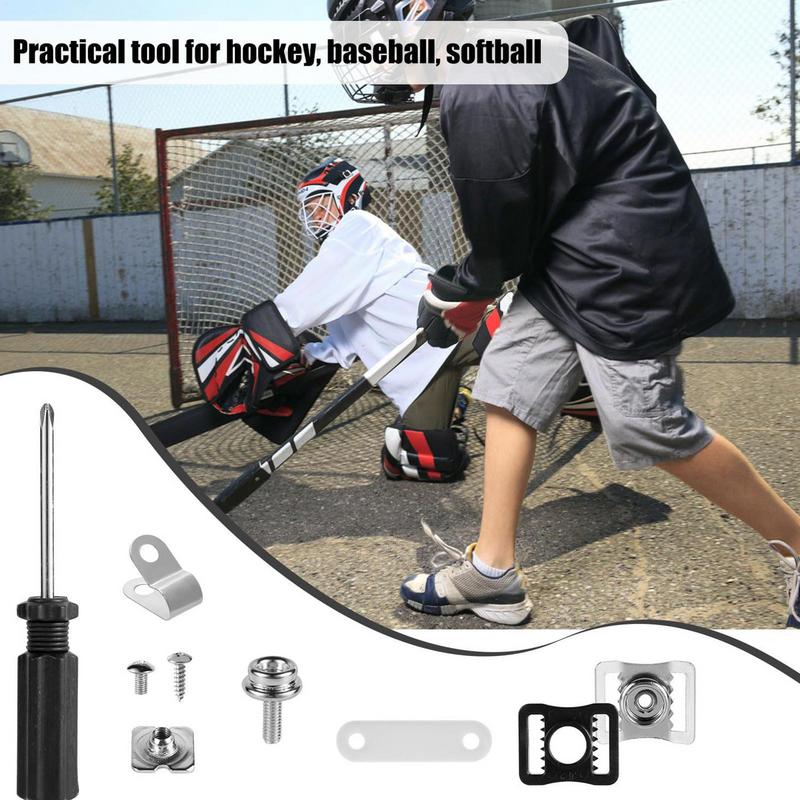 1Pcs Hockey Helmet Replacement Parts Hockey Helmet Repair Kit Sports Helmet Repair Kit Replacement screw parts Tools
