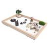 Sand Garden Kit Zen Japanese Mini Meditation Tabletop Decoration Accessory for Home Office