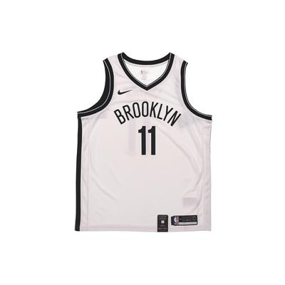 NBA מהדורה מוגבלת נטס קיירי אירווינג מס'. 11 גופיית סווינגמן לגברים לבן 864401-104