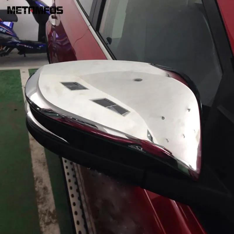 For Toyota RAV4 RAV 4 2013 2014 2015 2016 2017 2018 Chrome Rearview Side Door Mirror Cover Trim Protection Cap Car Accessories