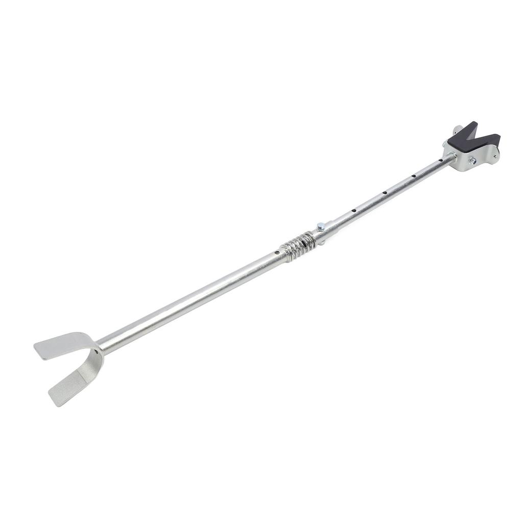 Boat Transom Saver with Spring 20.28 To 28.94in Adjustable Secure Engine Roller Trailer Mounts Outboard Motor Support