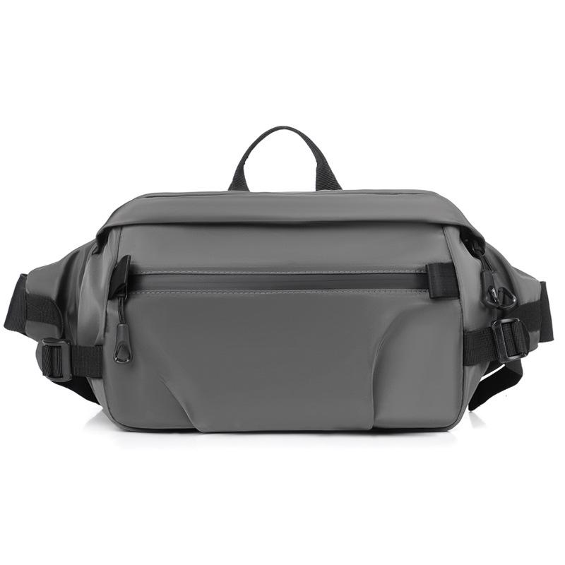 Korean Style Men's Chest & Waist Bag - Simple, Functional, Fashionable, and Spacious