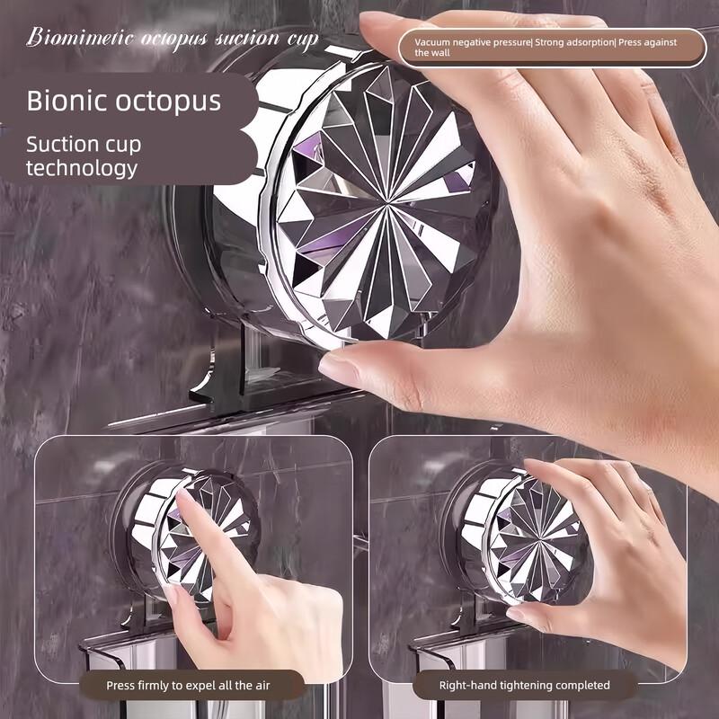 Light Luxury Wall-Mounted Facial Tissue Dispenser