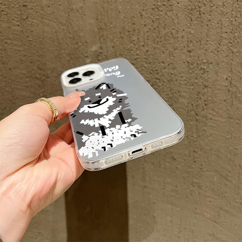 Silicone Case For Vivo V60 V50 V40 Lite V30E iPhone 17 16 15 14 13 12 11 Samsung A06 A16 A26 A36 A56 Cover DIY Painted Cartoon Shockproof Phone Bumper