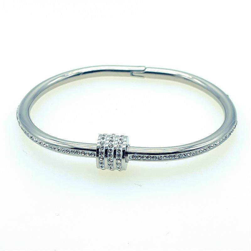 Patterned Wristband with a Vintage Fragrance Small Waist Bracelet K Rose Bracelet Couple Style Jewelry