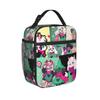 Deltarunes Ralsei Kris Susie Insulated Lunch Bag Cooler Bag Reusable,Meal Container Video Game Leakproof Tote Lunch Box