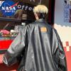 NASA MARVEL Herren Lockerer Revers Freizeitjacke