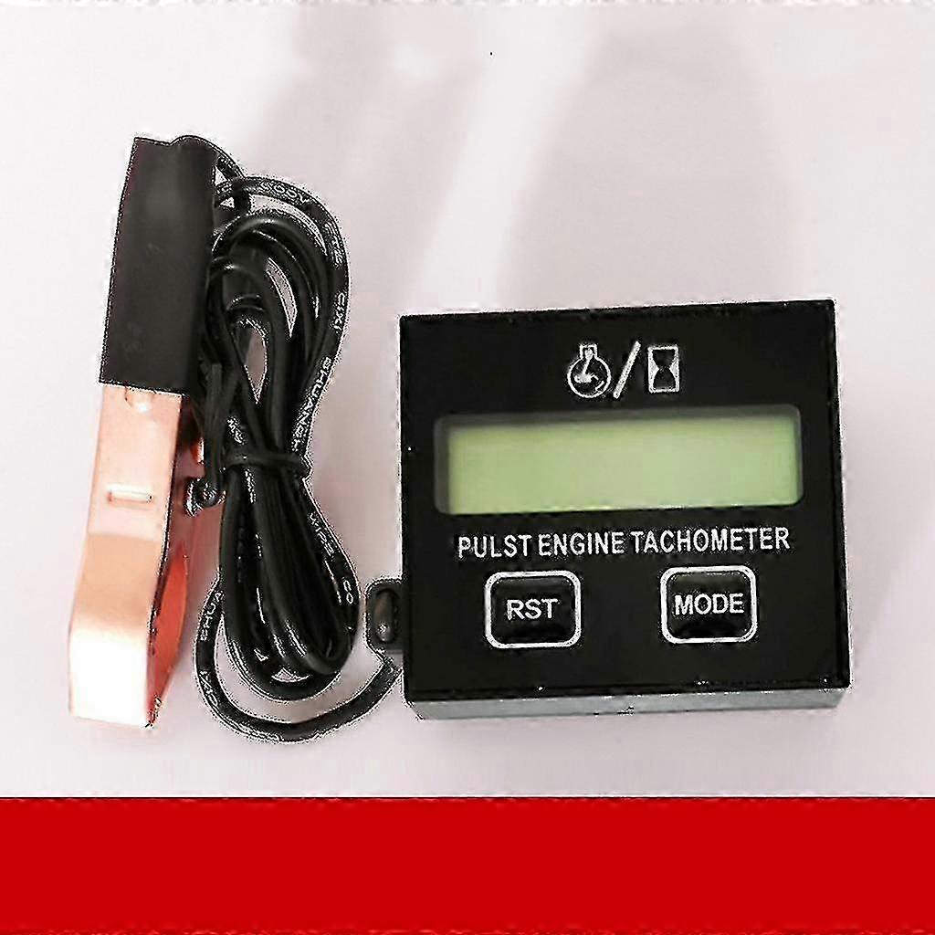 Hour Meter, Tachometer, Rev Counter for Snowmobiles, Skis, Motors, Lawn Mowers