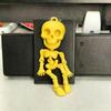 Ornamenti da Appendere Scheletro Articolato Ciondolo Decorazione Portachiavi di Halloween Decorazioni di Halloween