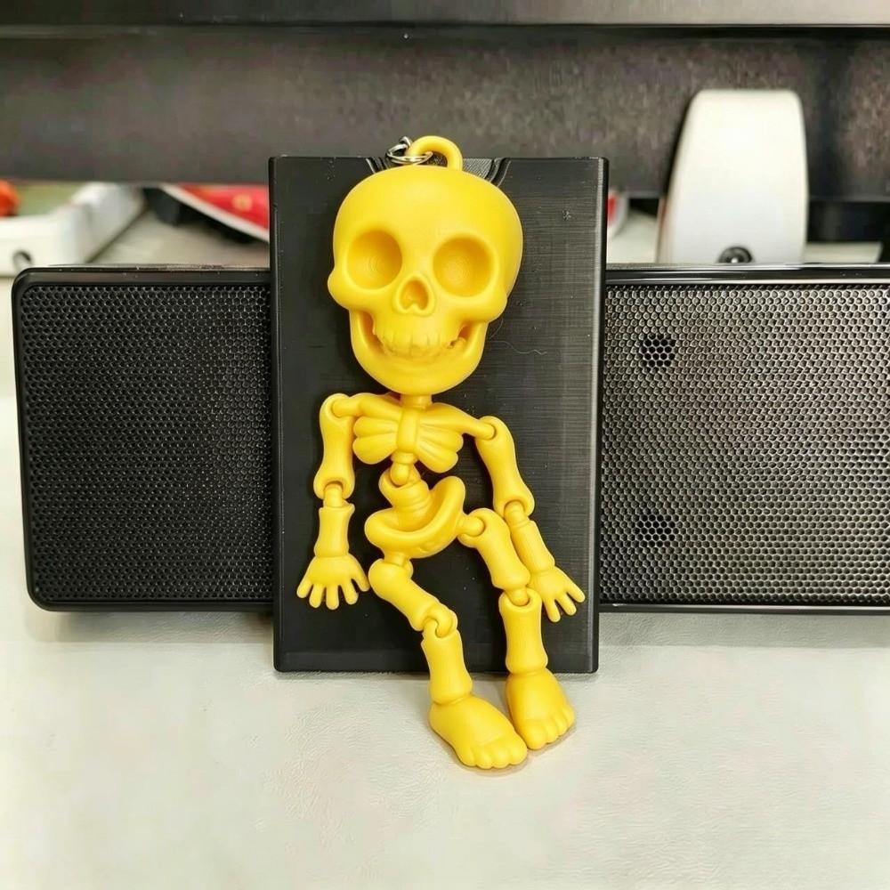 Ornamenti da Appendere Scheletro Articolato Ciondolo Decorazione Portachiavi di Halloween Decorazioni di Halloween