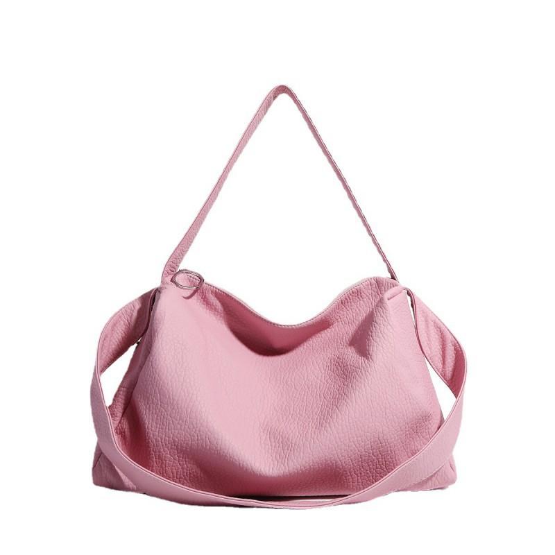 All-matching Ins Cross-body Bag Women's Large Capacity Soft Leather Shoulder 2025 New Casual Tote Underarm