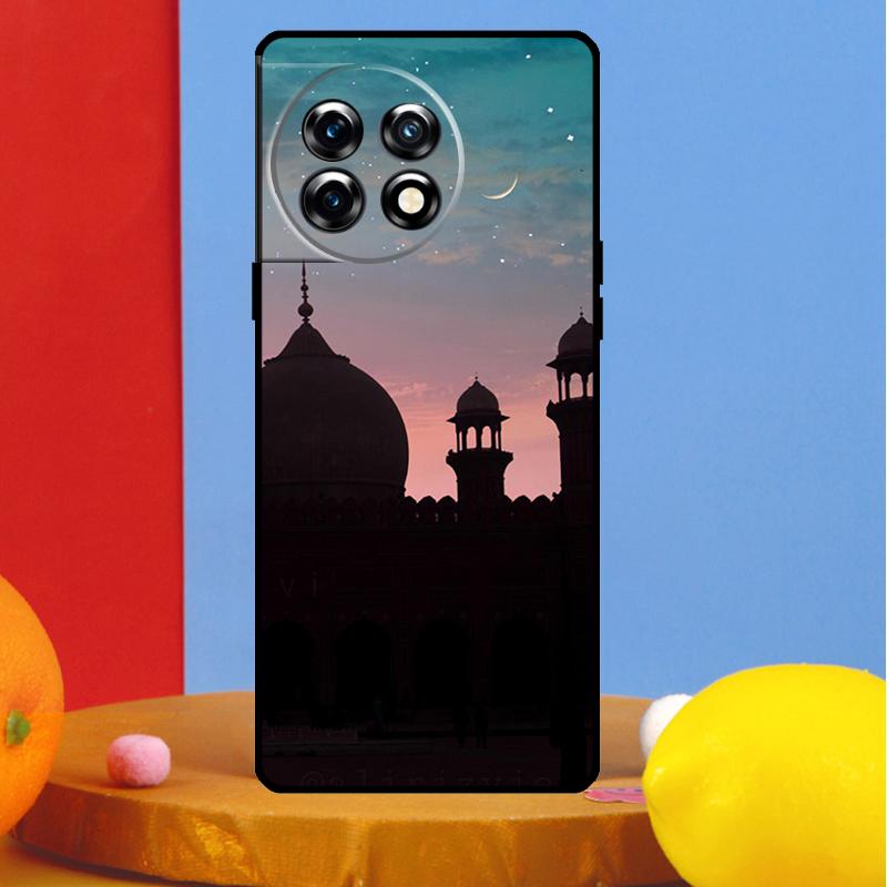 Arabic Muslim mosque building Cover For OnePlus Nord 3 2 CE 4 Lite N30 N20 N10 OnePlus 8T 10T 13 13R 12 12R 11 10 Pro Case
