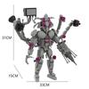 Guitar Audio Monitor King 4.0 Brick Titan New Series Skibidi Toilet ClockMan 5.0 Building Blocks Set Toys For Birthday Gift