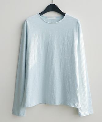 DIGUE Boxy T mit feiner Textur (Himmel)
