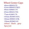 4pcs Wheel Center Cap Hub Covers 60mm 61mm 68mm 69mm For 4GFIO A3 A4 A5 A6 A7 A8 S4 Q7 Q3  Car Styling  Badge  Auto Accessories