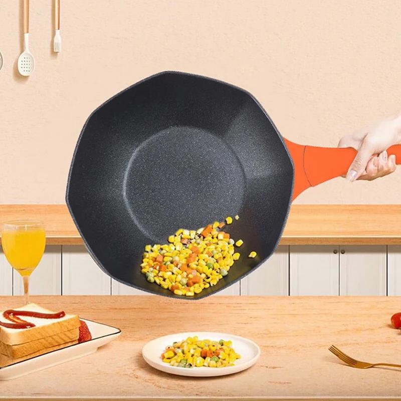 EMUND Octagonal Stainless Steel Wok