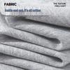 MINISO Men's Pure Cotton Faux Two-Piece T-Shirt