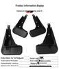 Toyota Crown Kluger 2021-2025 Mudguards for Front and Rear Tires