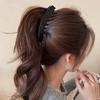 Vintage Leopard Print Banana Hairpin Ponytail Twist-up Clip for Displaying Hair Volume At The Back of The Head - Clip