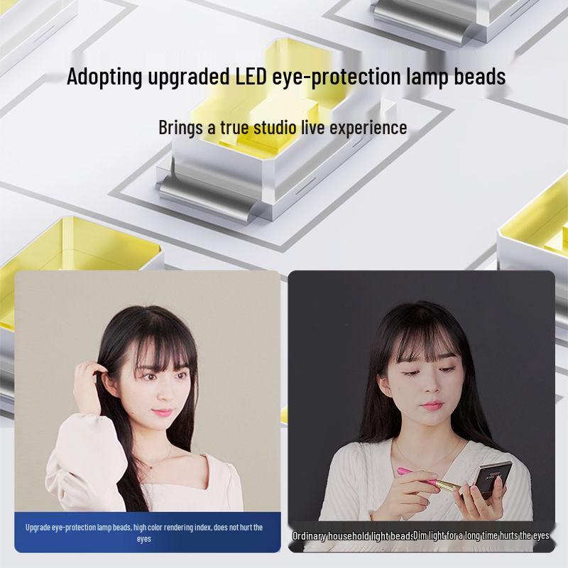 Ultra-Bright Spherical Fill Light for Live Streaming and Photography