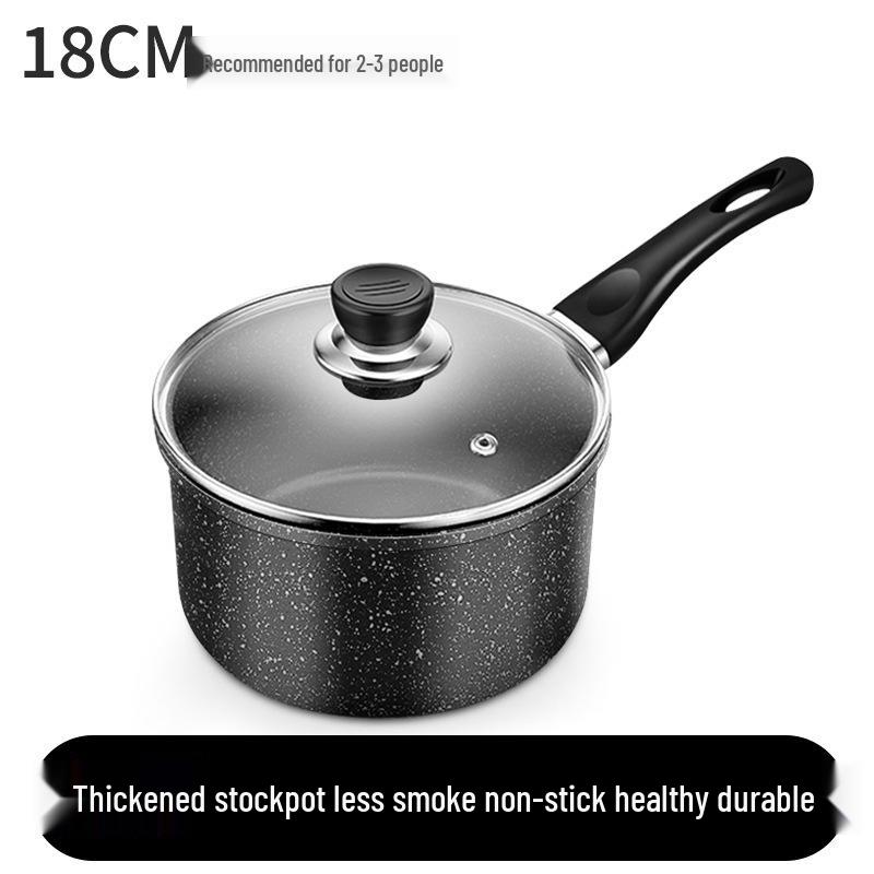 

Маленький антипригарный ковш Юкихира из майфанского камня для детского питания, супа, молока и лапши для общежития