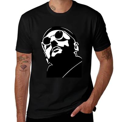 Jean Reno Leon Tshirt Funny T Shirts Cotton T Shirts For Unisex Graphic Funny Unisex T Shirt Cotton 100 Tshirt