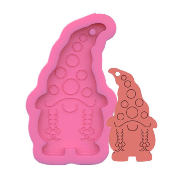 

Multifunctional Silicone Mold Crafting Supplies for Gnomish Pendant Creation Suitable for Resin Soap and Candle Making