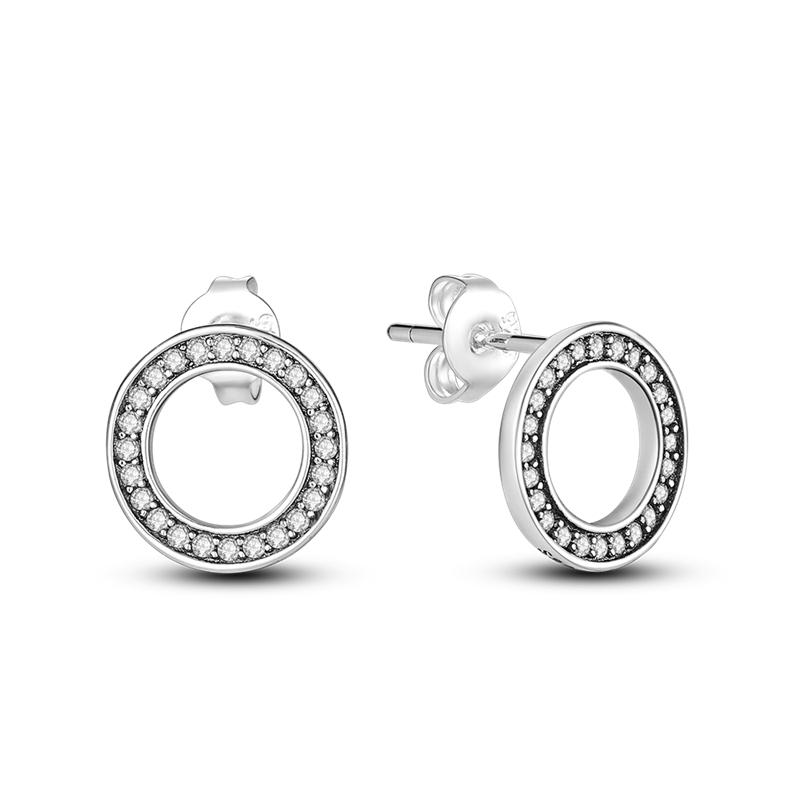 High Quality Silver Plated Animal Horse Mouse Stud Earrings For Women Earrings Fashion Jewelry Marking