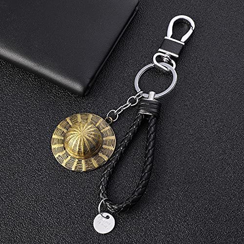 Morydovs 3D Alloy Keychain for One Piece Devil Fruit Straw Hat Skull Bag Charm, Character Metal Alloy, Popular Anime Merchandise, Decoration, Gift, Co