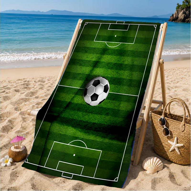 Basketball On Fire And Ice Beach Towel, Microfiber Beach Towel, Perfect For Pool, Beach, Travel, Home Decor Beach Party Fan Gifts