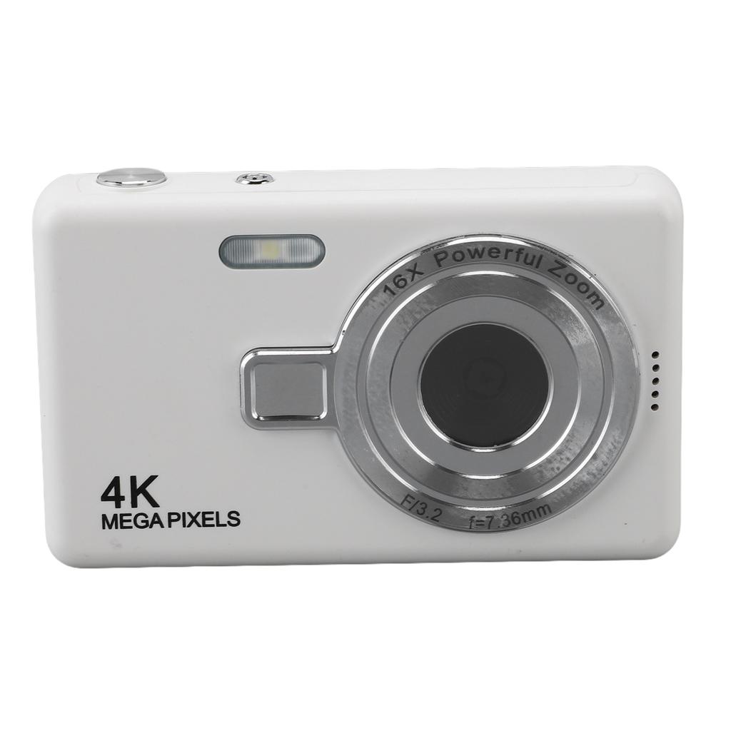 12MP 1080P Digital Camera 2.4in TFT Screen 16X Zoom Auto Focus Pocket Digital Camera for Student Vlog