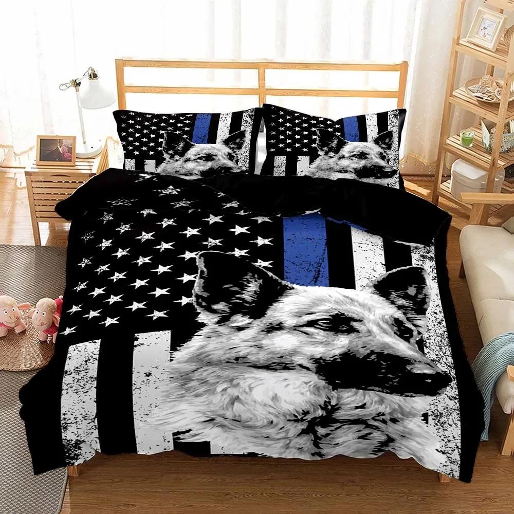 Pet Dog Soft Duvet Cover Sets Bedclothes Beding Set Lovely Pug Single Children Kids Bed Linen Sets for Girl Boy Dropshiping Home Textile Bed Linens