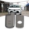 For Toyota- For Corolla- Car Key Fob Cover Case Holder Protector Transparent Black Car Key Fob Cover Case Direct Replacement