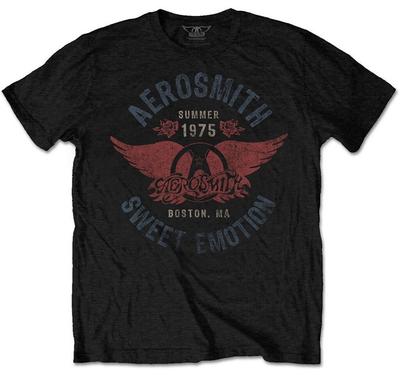 Aerosmith 'Sweet Emotion' (Schwarz) T-Shirt NEU & OFFIZIELL!
