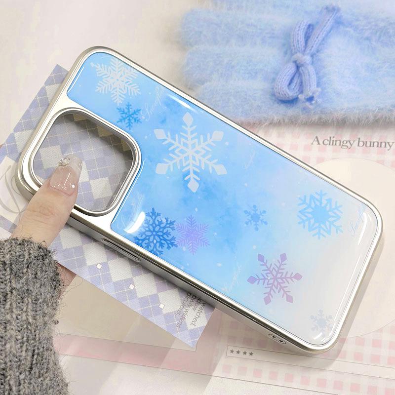 Zhitai Electroplated Silver Edge Drip Glue Case for iPhone 14 Pro/15/13 Pro Max & Huawei P70