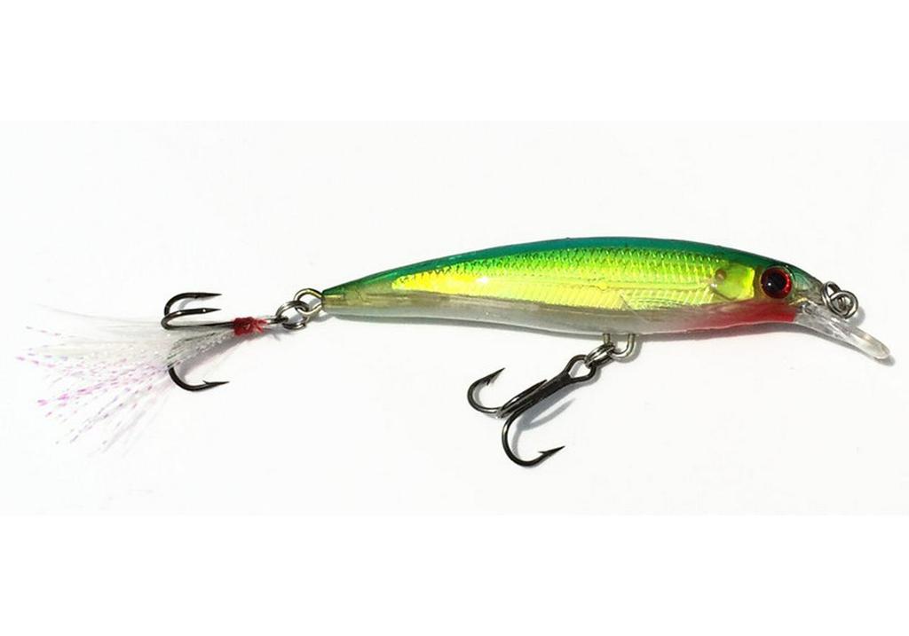 Bionic Minnow Lure: 9cm/8g Long-Casting Fishing Hook Fake Bait