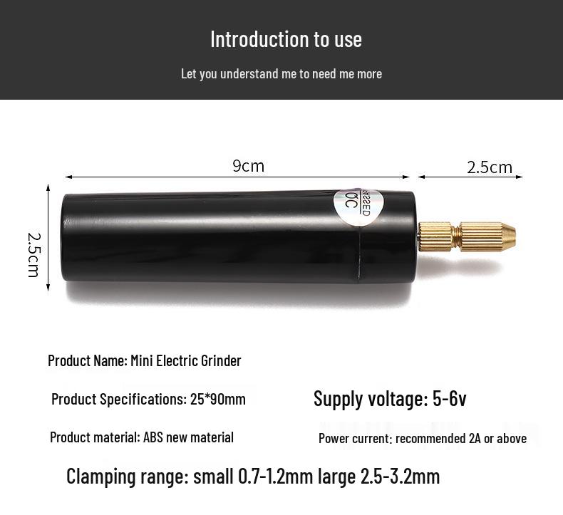 USB Mini Electric Drill for DIY Epoxy Resin, Pearl, and Model Crafting - E18