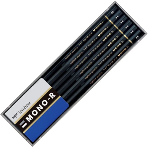 

Карандаш Tombow MONO Mono RH 1 дюжина пластиковый футляр MONO-RH