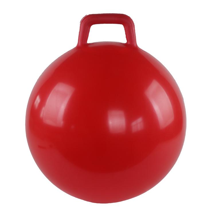 Large Yellow Water & Gymnastics Ball with Handle (55-75 cm)