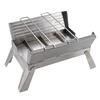 CAPTAIN STAG Grillovn Bålkasse Grill A4 Type Enkel å montere med trive og oppbevaringspose Rustfritt stål UG-110