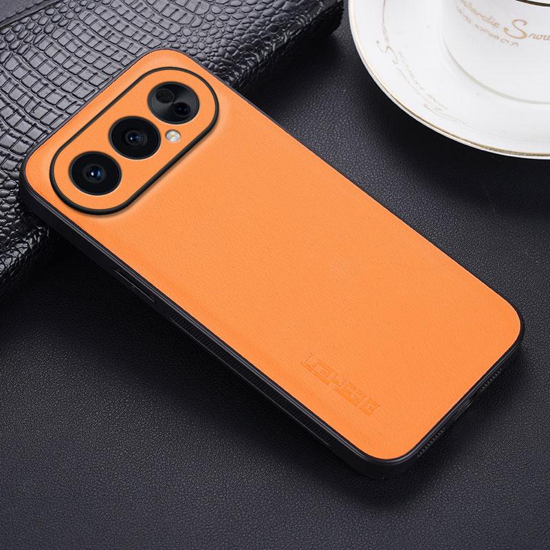 Capa Traseira Rígida Anti-Queda Fosca de Couro PU Para Huawei Honor 500 Pro Moldura de Silicone Macio Capa Protetora de Lente Para Honor 500Pro