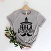 Hola Bichachos T Shirt Mexican Party Fiesta Drinking Senoritas Mexica Vacation Outfit For Girl Vintage
